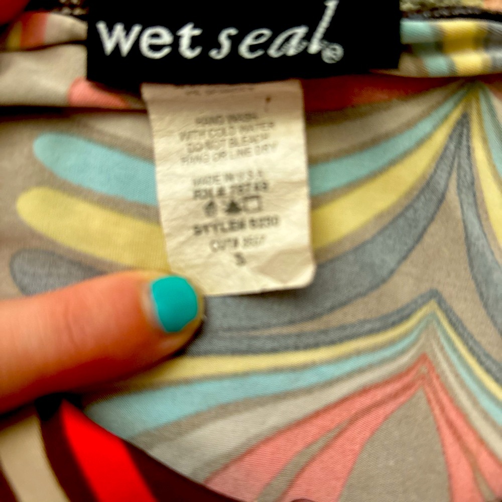 Vintage Early 2000s Wet Seal Babydoll Top - Picture 2 of 2